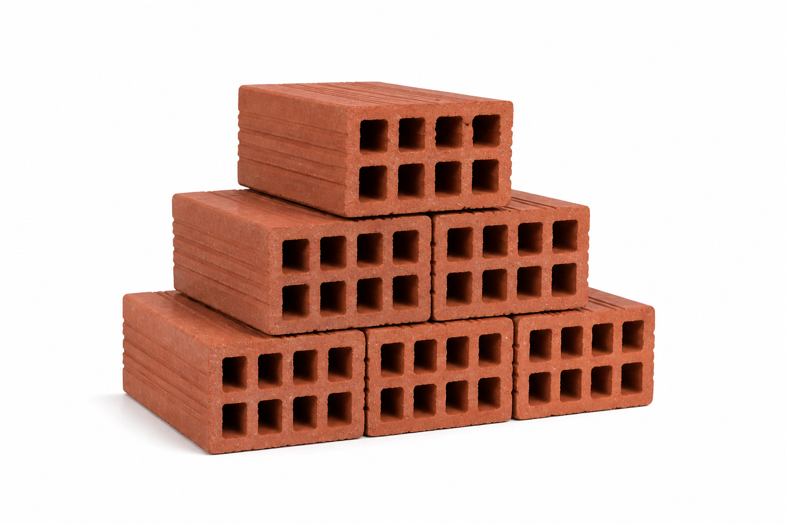 Ladrillo cerámico hueco (pack 12)